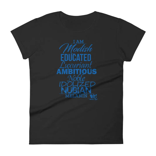 I AM MELANIN Hampton Edition Women's short sleeve Fit t-shirt MeticulouZ StyleZ