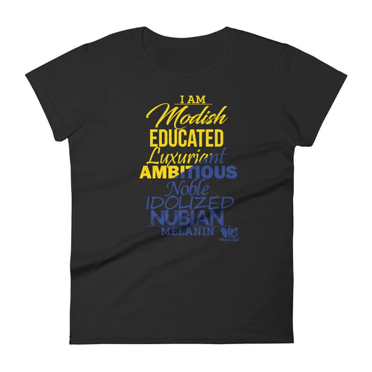 I AM MELANIN SGRho Women's Fit short sleeve t-shirt MeticulouZ StyleZ