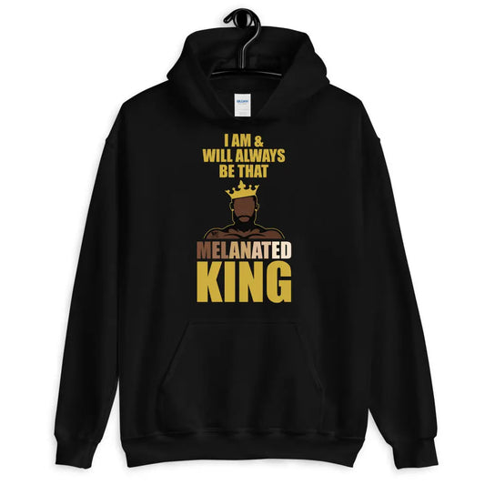 Melanated King Unisex Hoodie MeticulouZ StyleZ LLC