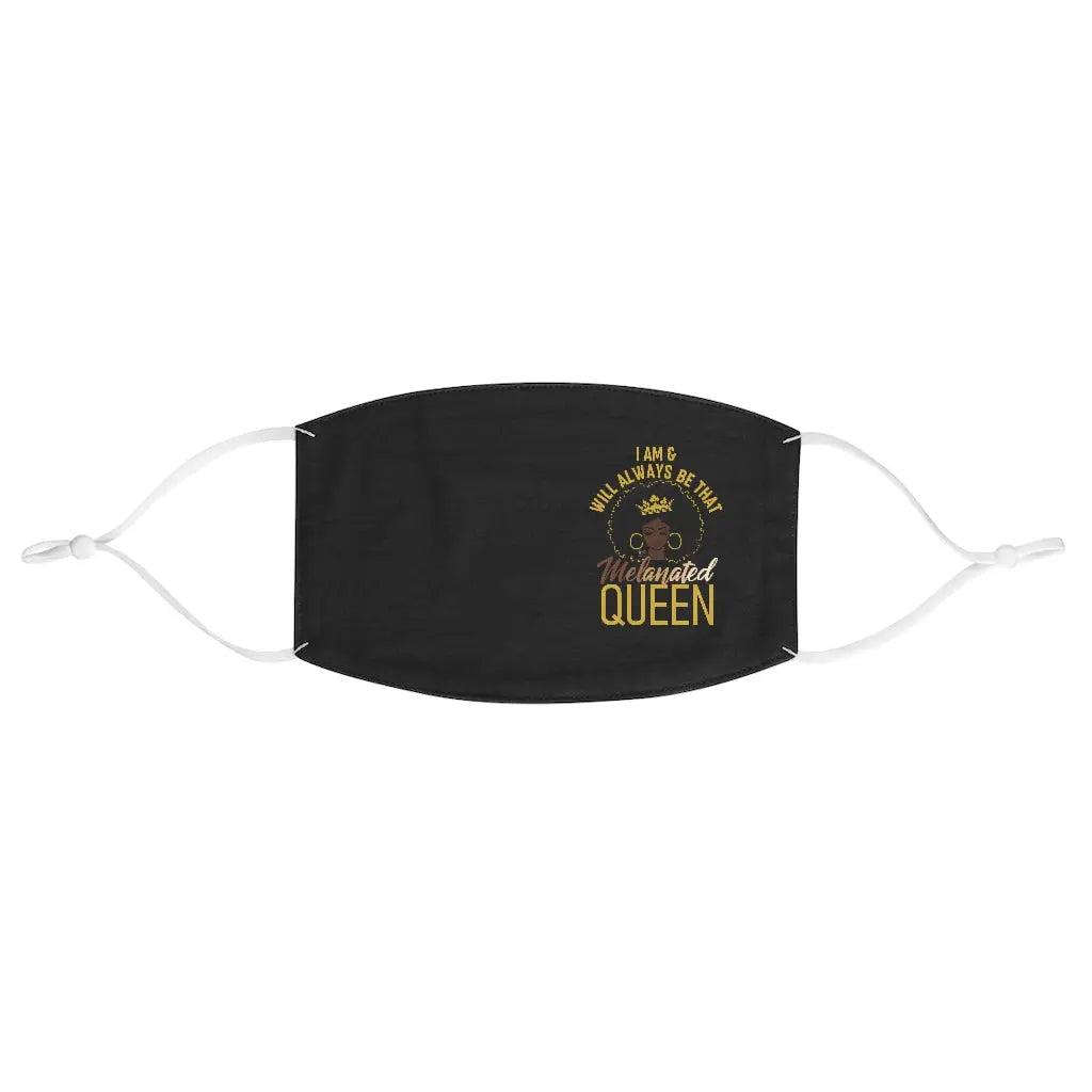 Melanated Queen Face Mask Printify Melanated Queen Face Mask Printify