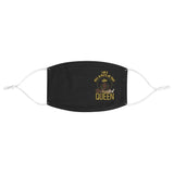 Melanated Queen Face Mask Printify Melanated Queen Face Mask Printify