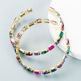 Be Jewel Hoop Earrings