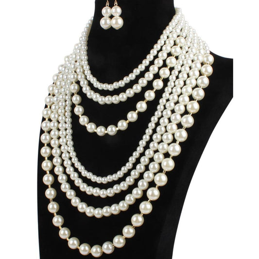 SophiZticated Pearl Necklace Set