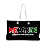 Melanin Weekender Bag Printify