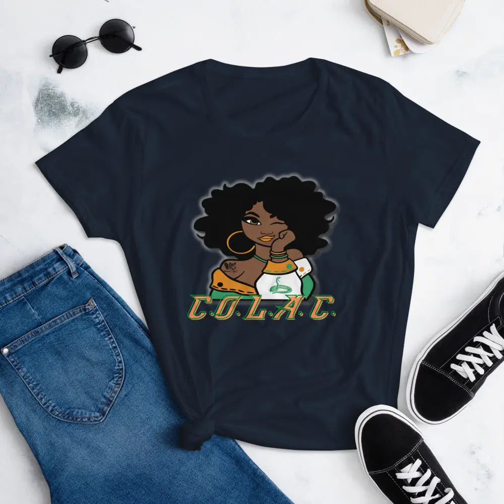 COLAC Women's Fit short sleeve t-shirt MeticulouZ StyleZ LLC
