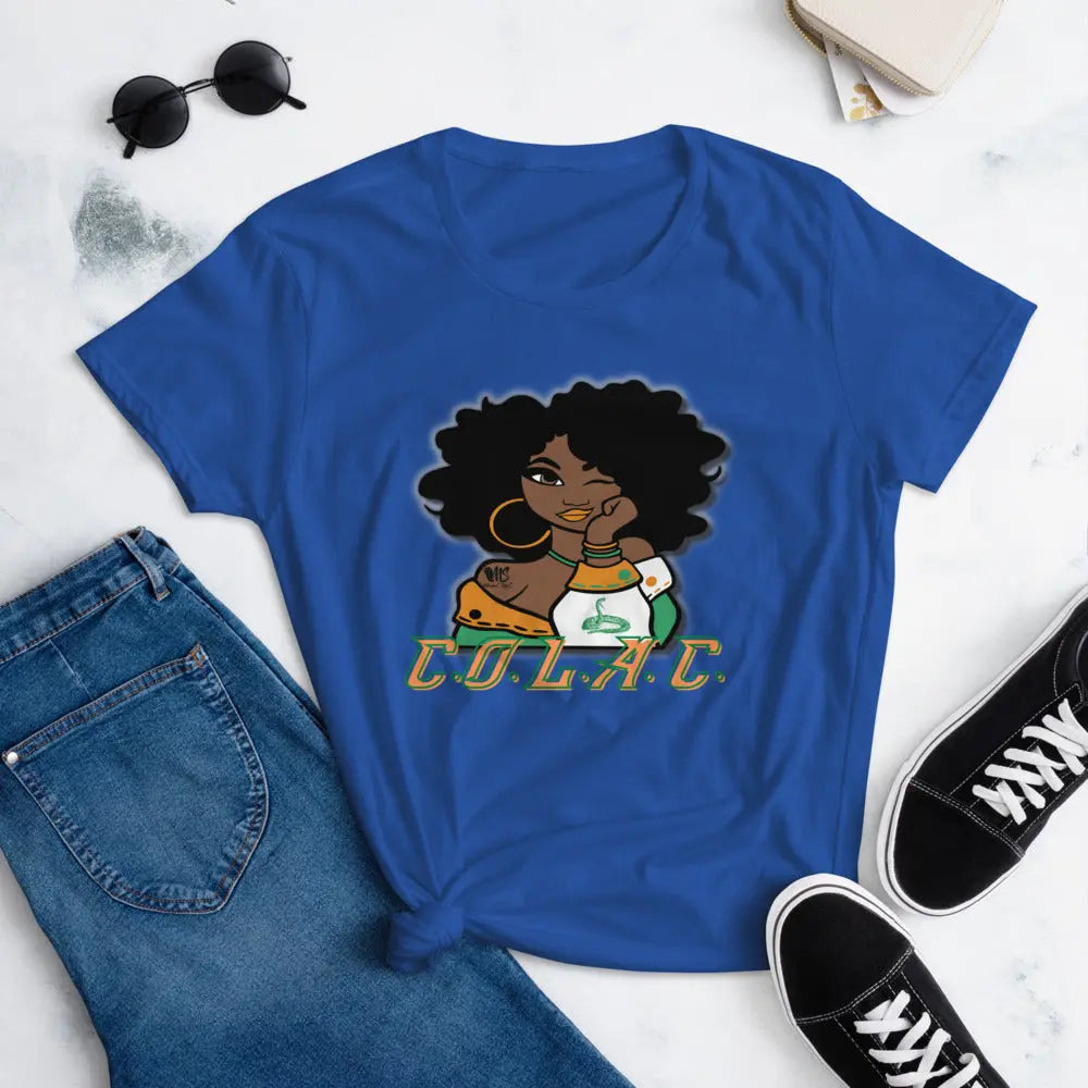 COLAC Women's Fit short sleeve t-shirt MeticulouZ StyleZ LLC