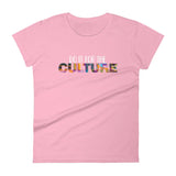 Do It For The C.U.L.T.U.R.E Pastel Kente Women's short sleeve Fit T-shirt MeticulouZ StyleZ