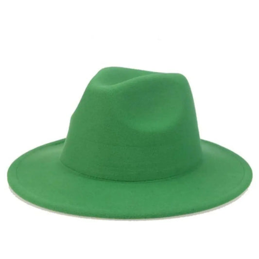 Grass Green Fedora Hat MeticulouZ StyleZ