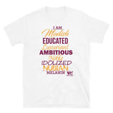 I AM MELANIN BCU Edition Short-Sleeve Unisex T-Shirt MeticulouZ StyleZ