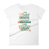 I AM MELANIN FAMU Edition 1 Women's Fit short sleeve t-shirt MeticulouZ StyleZ