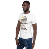 I AM MELANIN Iota Edition White Short-Sleeve Unisex T-Shirt MeticulouZ StyleZ