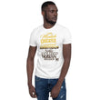 I AM MELANIN Iota Edition White Short-Sleeve Unisex T-Shirt MeticulouZ StyleZ