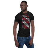 I AM MELANIN Kappa  Edition Black Short-Sleeve Unisex T-Shirt MeticulouZ StyleZ