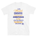 I AM MELANIN NCA&T Edition Short-Sleeve Unisex T-Shirt MeticulouZ StyleZ