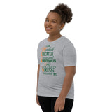 I AM MELANIN Orange/Green Youth Short Sleeve T-Shirt MeticulouZ StyleZ LLC