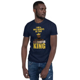 Melanated King Short-Sleeve Unisex T-Shirt MeticulouZ StyleZ LLC