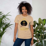 Melanated Queen Short-Sleeve Unisex T-Shirt MeticulouZ StyleZ LLC