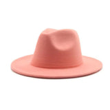 Peachy Pink Fedora Hat MeticulouZ StyleZ