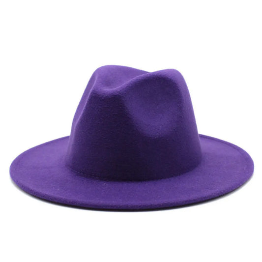 Purple Fedora Hat MeticulouZ StyleZ