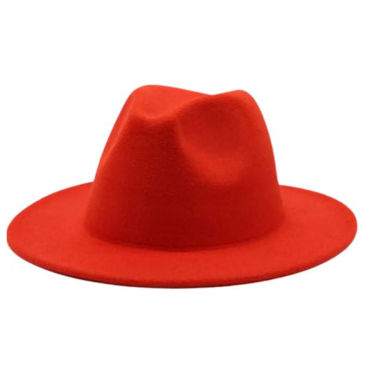 Red Fedora Hat MeticulouZ StyleZ