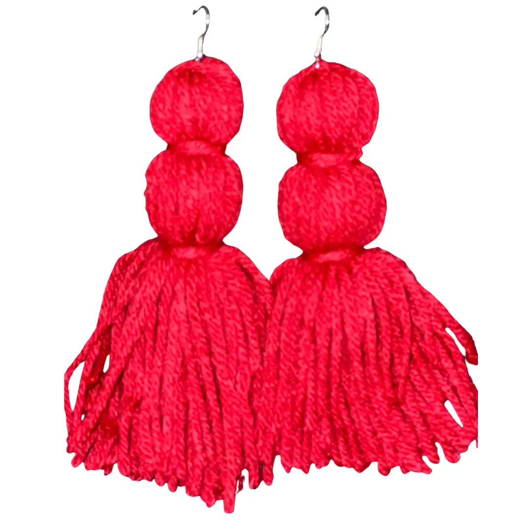 Striped Red Tassels, Mixed Color Tassels With Gold Plated Jump Ring, Hot  Pink, Red and Pink Tassel Mix, 3 Pieces, 30mm Tassels, MCTG6 