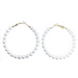 PearlZ Hoop Earrings
