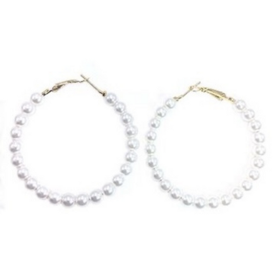 PearlZ Hoop Earrings